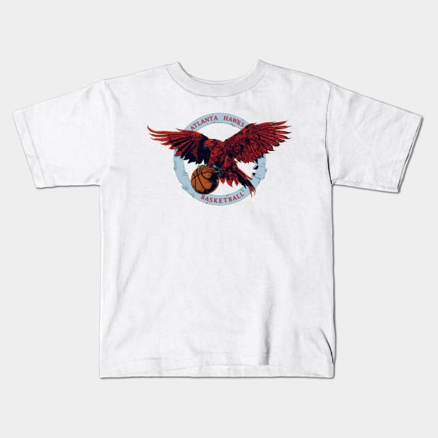 Hawks Kids T-Shirt by arxitrav